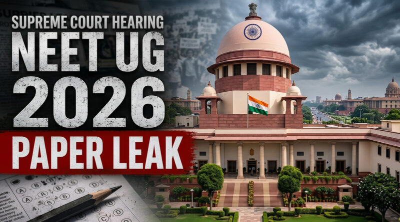 Supreme Court of India hears the NEET-UG paper leak case; summons issued over the demand to dissolve the National Testing Agency. The NTA has submitted its affidavit in the Supreme Court