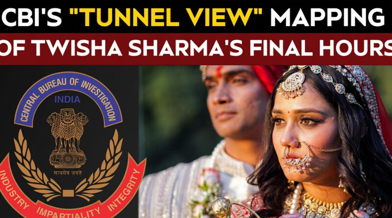 Twisha murder case: Central Bureau of Investigation begins ‘tunnel view investigation’.