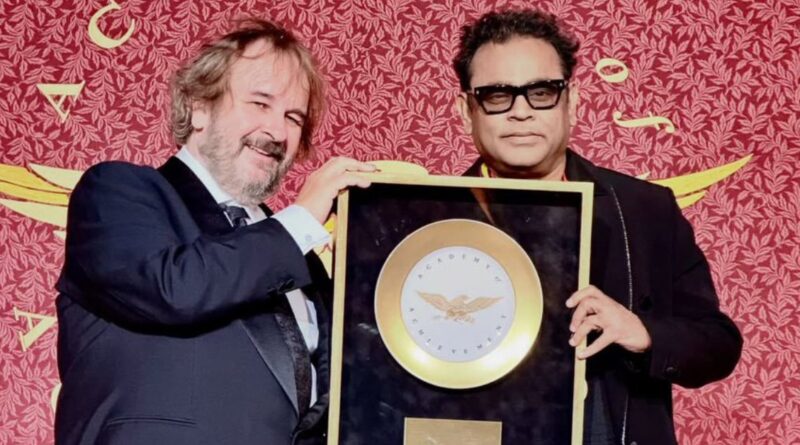 A R Rahman honoured with Academy of Achievement Award in Washington