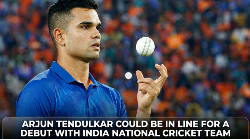 Arjun Tendulkar could be in line for a debut with India National Cricket Team. 🏏🇮🇳✨