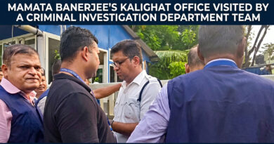 Mamata Banerjee's Kalighat office visited by a Criminal Investigation Department team. 🚨🏛️📄