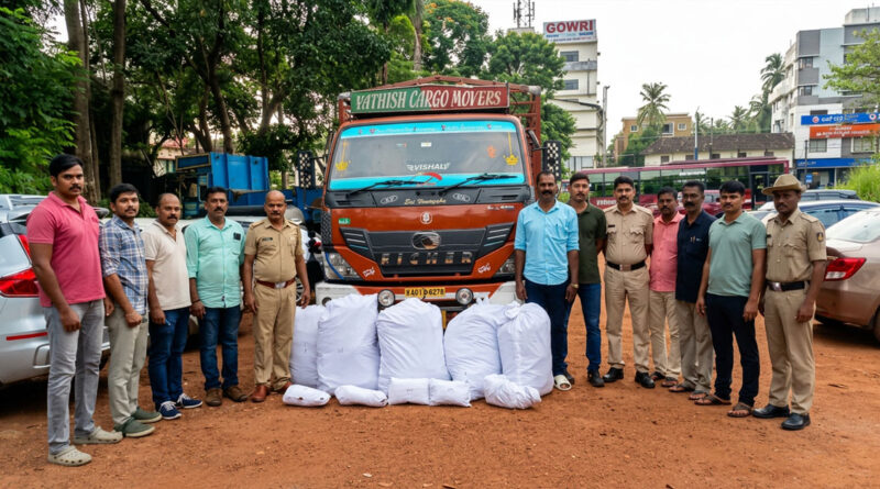 Two interstate mafia operatives arrested; cannabis worth ₹50 lakh seized during the operation. 🚔🌿💰⚠️
