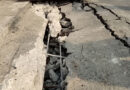 Allegations of poor-quality construction have surfaced after a ghat road caved in, raising concerns over workmanship and public safety.
