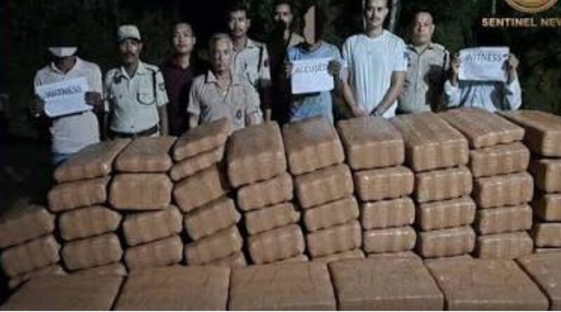 Drugs worth Rs 10.8 Crore Seized in Assam; One Arrested