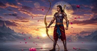 **ଅର୍ଜୁନଙ୍କ ଗାଣ୍ଡୀବ ଧନୁଷ** 🏹✨ The legendary **Gandiva Bow of Arjuna**, renowned in the Mahabharata for its immense power and divine origin. It was wielded by Arjuna and played a crucial role in the epic's great battles. 📖⚔️🕉️