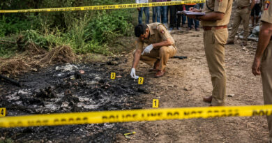 Mutilated body of a young man recovered from a hill area, prompting a police investigation into the incident. 🚨⛰️🕯️🔍⚖️