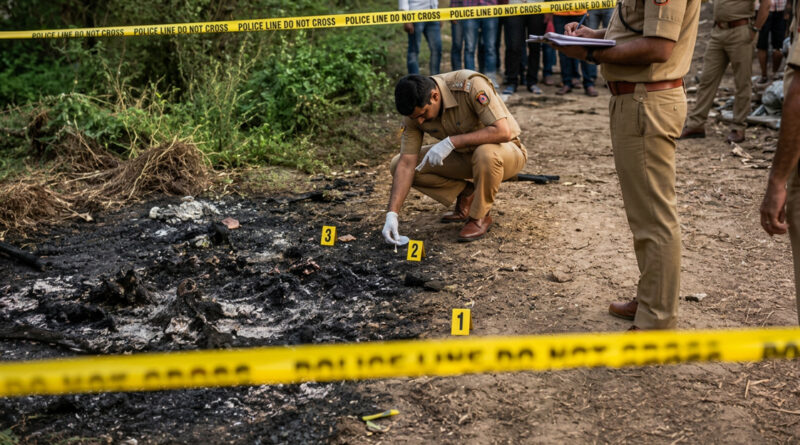Mutilated body of a young man recovered from a hill area, prompting a police investigation into the incident. 🚨⛰️🕯️🔍⚖️