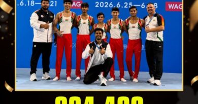 Indian Junior Men’s Artistic Gymnastics Team Bags Bronze at Asian Championships Indian Junior Men’s Artistic Gymnastics Team Bags Bronze at Asian Championships