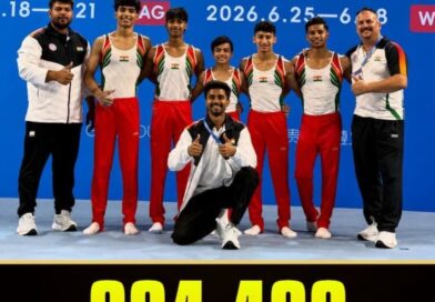 Indian Junior Men’s Artistic Gymnastics Team Bags Bronze at Asian Championships