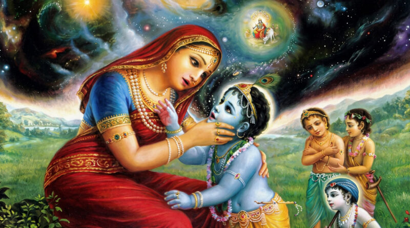 Vision of the Universe in Lord Krishna’s Mouth