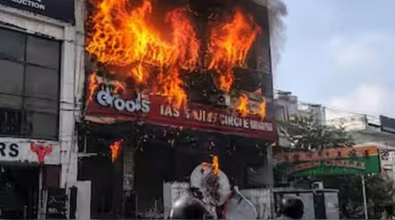 CM Cancels Tuesday Programmes After Lucknow Fire; SIT Probe Ordered, 4 Held