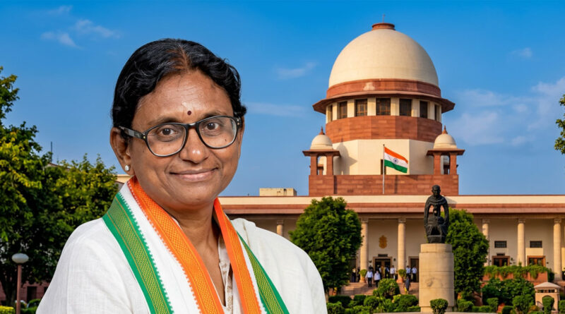 'Supreme' setback for Meenakshi Natarajan; Court says she cannot interfere in the electoral process.