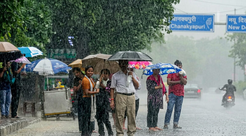 Monsoon has spread across the entire state, bringing widespread rainfall and providing relief from the prevailing heat conditions. 🌧️☁️🌿🌾✨📢