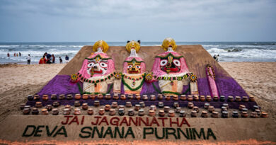Today is Snana Purnima, when the deities are ceremonially bathed with 108 pots of sacred, fragrant water as part of the traditional rituals.