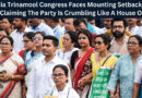 All India Trinamool Congress faces mounting setbacks, with critics claiming the party is crumbling like a house of cards. 🏛️📉⚖️