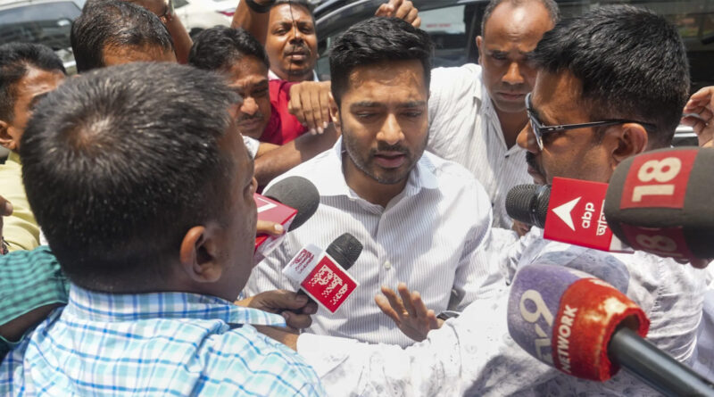 . TMC Leader Abhishek Banerjee Questioned by ED in Primary School Recruitment Scam Probe