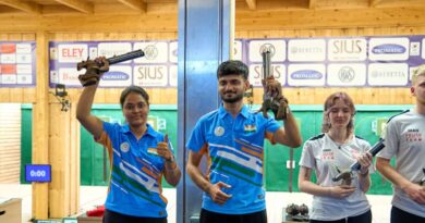 India’s Vanshika Chaudhary and Shiva Narwal Win 10m Air Pistol Mixed Team Silver at Junior World Championship