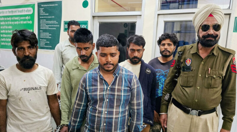 Five notorious robbers arrested in a major police crackdown. 🚔⛓️⚖️🚨