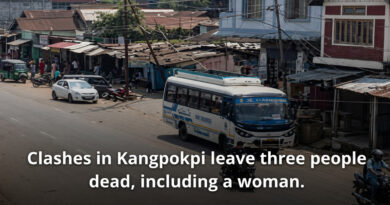 Clashes in Kangpokpi leave three people dead, including a woman. ⚠️🕊️