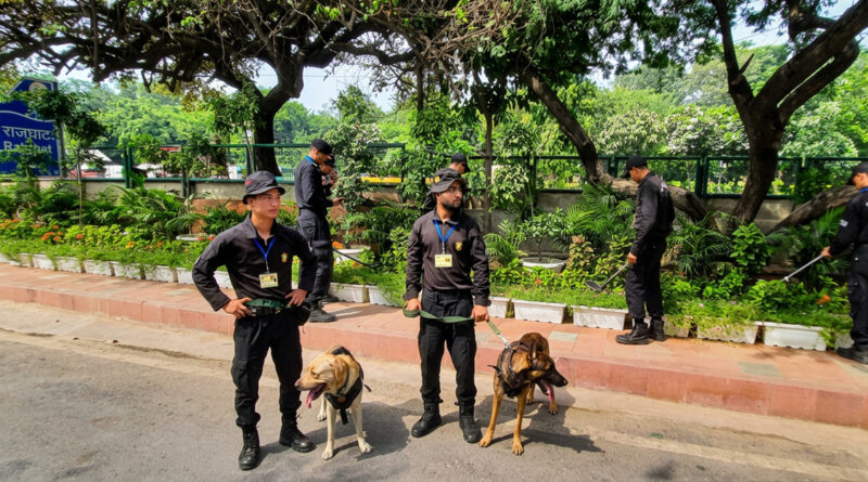 Tight security arrangements have been put in place for the Sital Sasthi procession, with bomb squad and dog squad teams conducting extensive security checks. 🚔🐕💣🔍🙏🚨