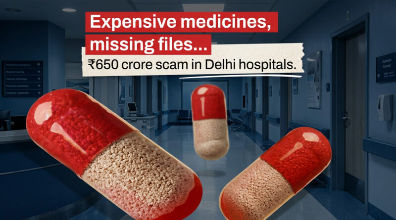 Expensive medicines, missing files... ₹650 crore scam in Delhi hospitals.