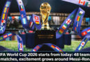 FIFA World Cup 2026 from starts from today: 48 teams, 104 matches, excitement grows around Messi-Ronaldo