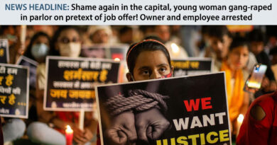 Shame again in the capital, young woman gang-raped in parlor on pretext of job offer! Owner and employee arrested