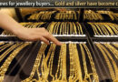 Good news for jewellery buyers... Gold and silver have become cheaper!
