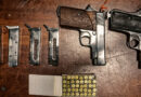 Youth arrested for allegedly possessing illegal weapons; a country-made pistol and ammunition seized.