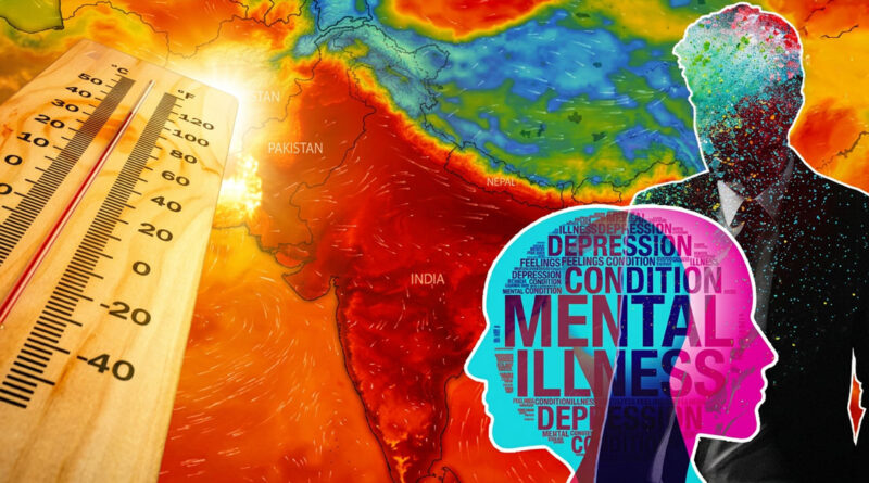 Heatwave affecting mental health. 🌡️🧠⚠️