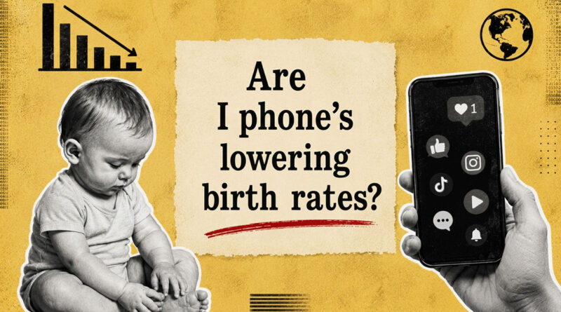 iPhones are lowering birth rates!