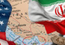 United States and Iran face off in the middle of the sea. ⚓🌊⚠️