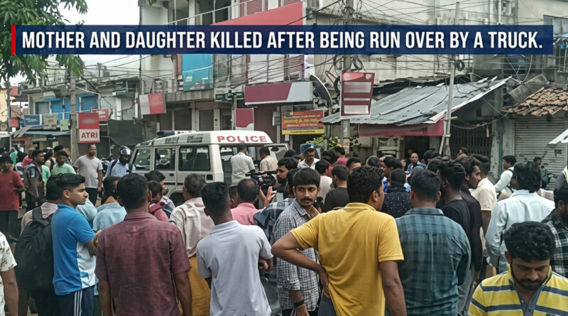 Mother and daughter killed after being run over by a truck. 🚛⚠️🕯️
