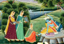 **Disrobing on the Banks of the Yamuna** — a reference to the famous episode of Lord Krishna and the Gopis on the banks of the Yamuna River. 🙏✨