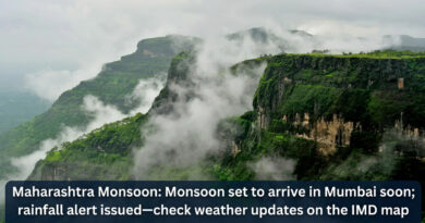 . Maharashtra Monsoon: Monsoon set to arrive in Mumbai soon; rainfall alert issued—check weather updates on the IMD map.