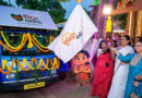 ‘Pitha on Wheels’ service launched for the celebration of Raja Festival, bringing traditional delicacies closer to people. 🛺🍘🎉✨