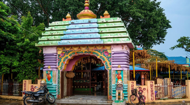 After six months, the donation hundi (offering box) of Maa Majhighariani Temple was opened for counting the devotees' offerings. 🙏🛕💰📦✨