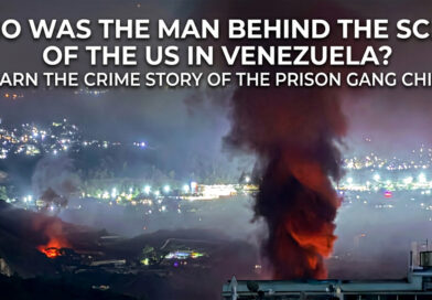 Who was the man behind the scene of the US bombed in Venezuela?