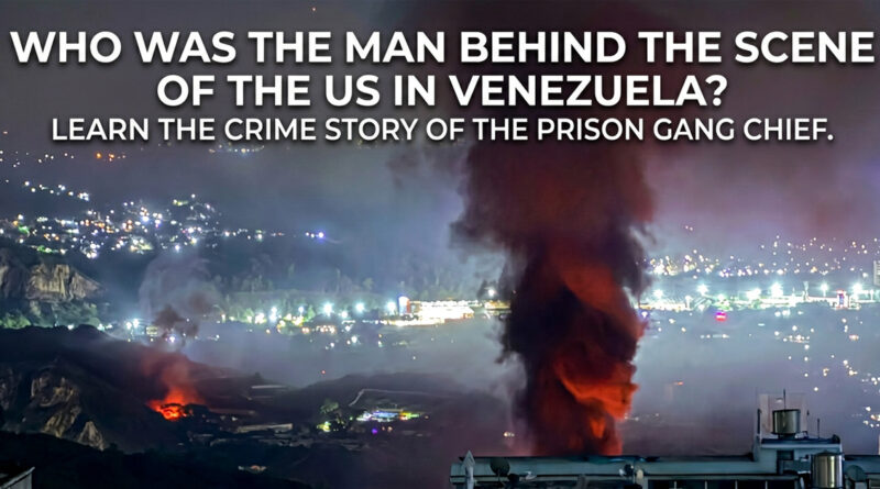 Who was the man behind the scene of the US bombed in Venezuela?