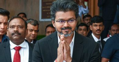 Vijay allocates the lone Rajya Sabha seat to Indian National Congress. 🏛️🗳️