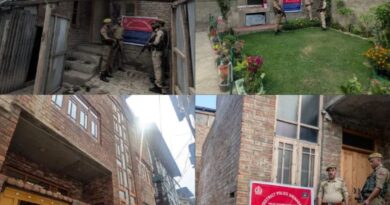 Srinagar Police Attach Four Properties under NDPS Act in Anti-Drug Crackdown