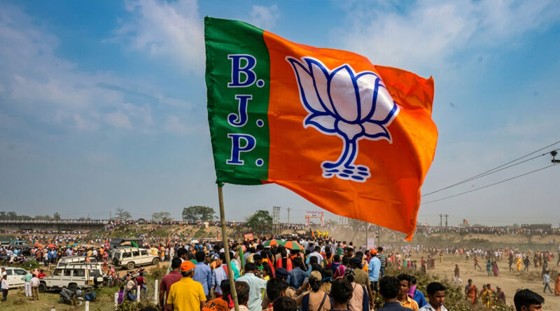 Bharatiya Janata Party has protested against a textbook for allegedly portraying terrorists as "heroes," demanding corrective action and accountability over the content.