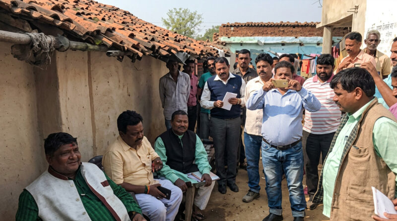 A delegation from Biju Janata Dal visited the family of the deceased farmer to offer condolences and discuss the circumstances surrounding the alleged farmer suicide.