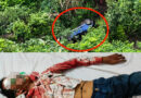 A trip to a tourist destination ended in tragedy after a car plunged nearly 300 feet into a gorge, leaving one person dead and four others injured.