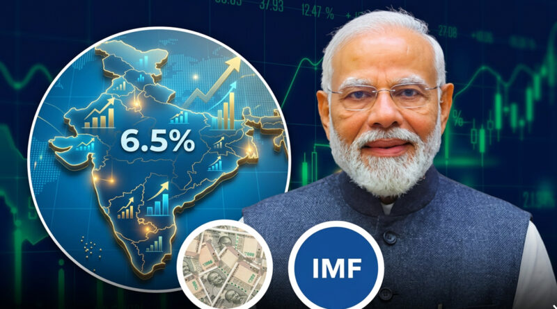 The International Monetary Fund (IMF) has projected that India's economic growth rate may moderate to 6.4%, citing evolving global economic conditions and domestic growth factors.