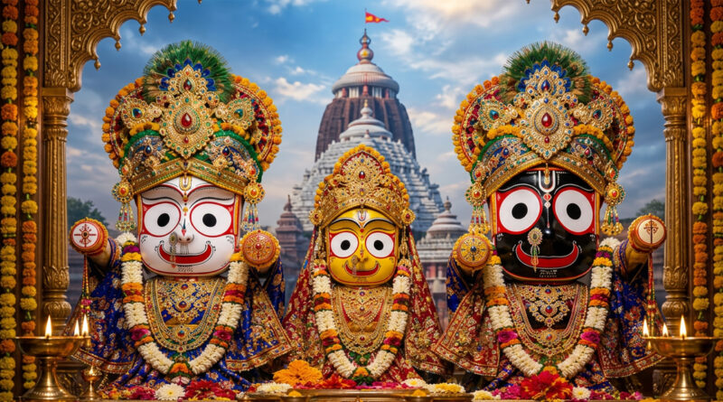 ଜୟ ଜଗନ୍ନାଥ Lions Gate opening rituals completed by 𝑆ℎ𝑟𝑒𝑒 𝑉𝑖𝑡𝑎𝑟𝑐ℎℎ𝑎 𝑀𝑜ℎ𝑎𝑝𝑎𝑡𝑟𝑎 at 08.20 AM