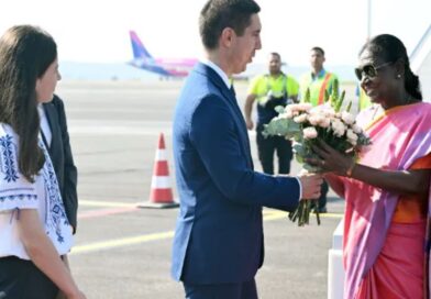 President Murmu Reaches Moldova, Marking First-Ever Visit by an Indian Head of State