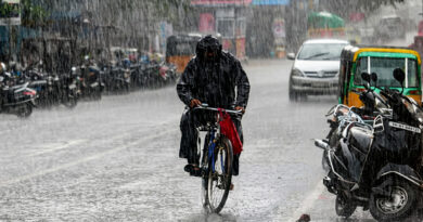 A low-pressure system is expected to influence the weather, with rainfall likely to continue across the region for the next week.