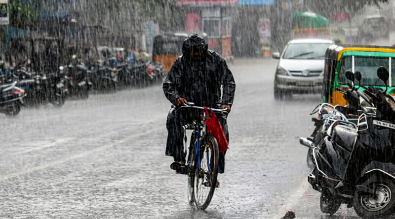 A low-pressure system is expected to influence the weather, with rainfall likely to continue across the region for the next week.