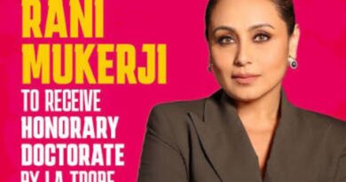 Rani Mukerji Bags Prestigious Honorary Doctorate from Australia’s La Trobe University
